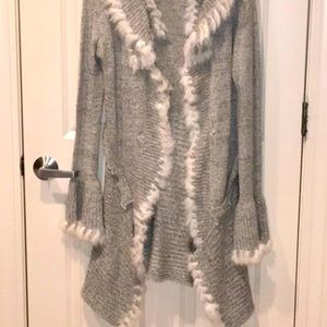 Tempo Paris asymmetrical long sweater Sweater coat